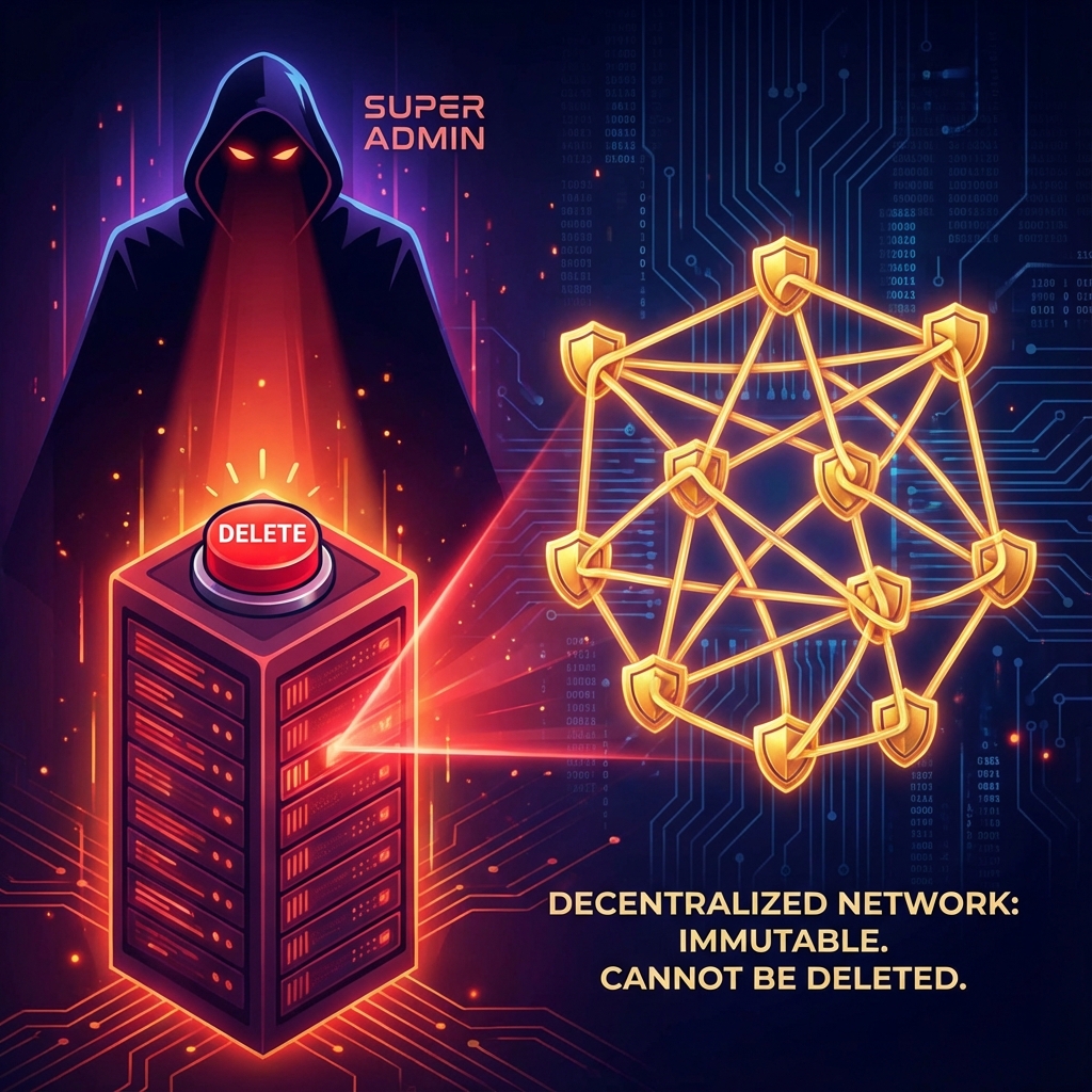 Super Admin vs Decentralized Network