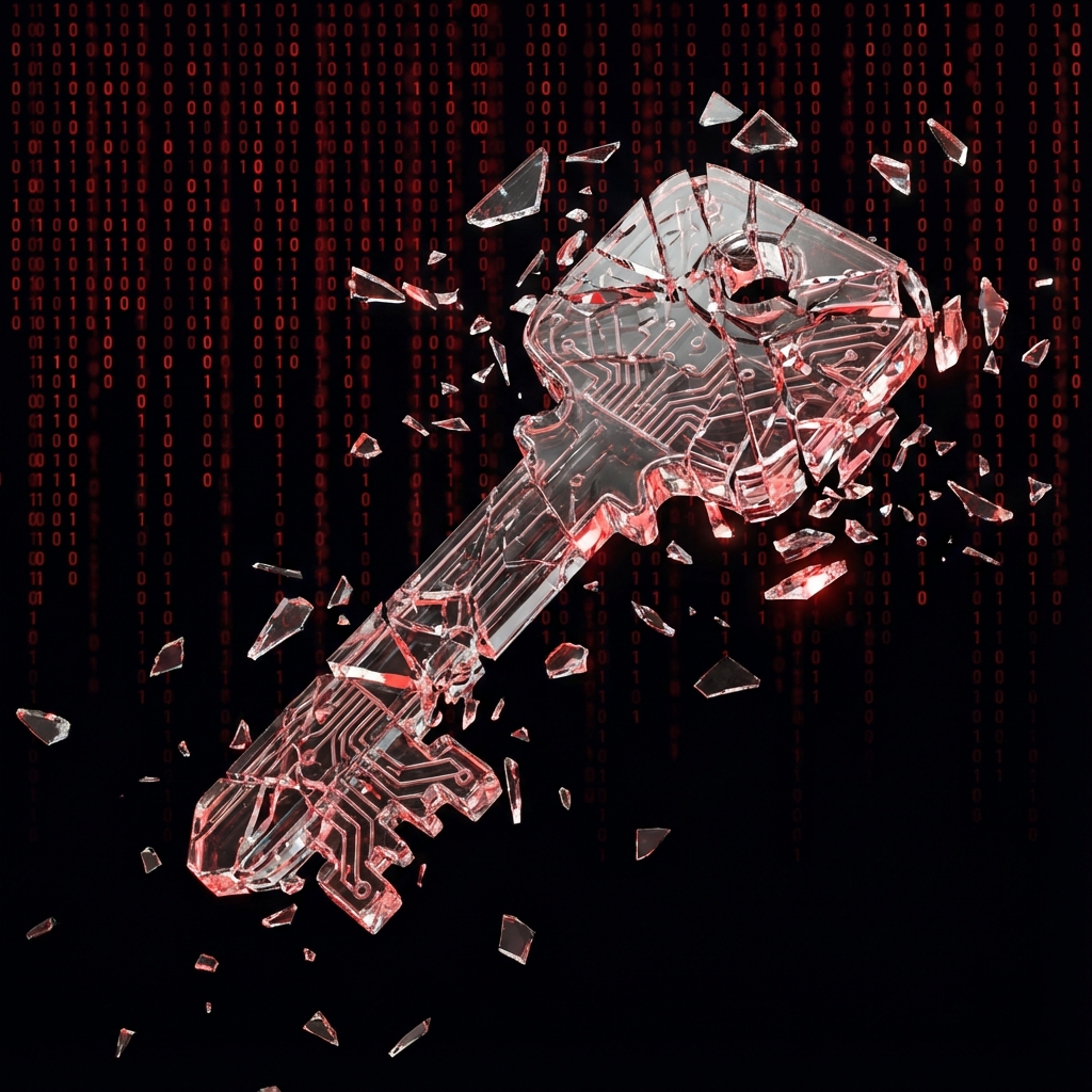 Shattered Cryptographic Key